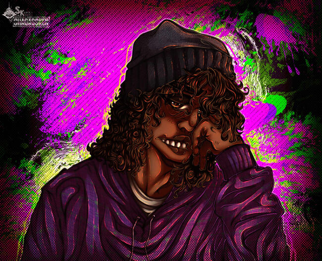 Full render Bust w/ Simple Background